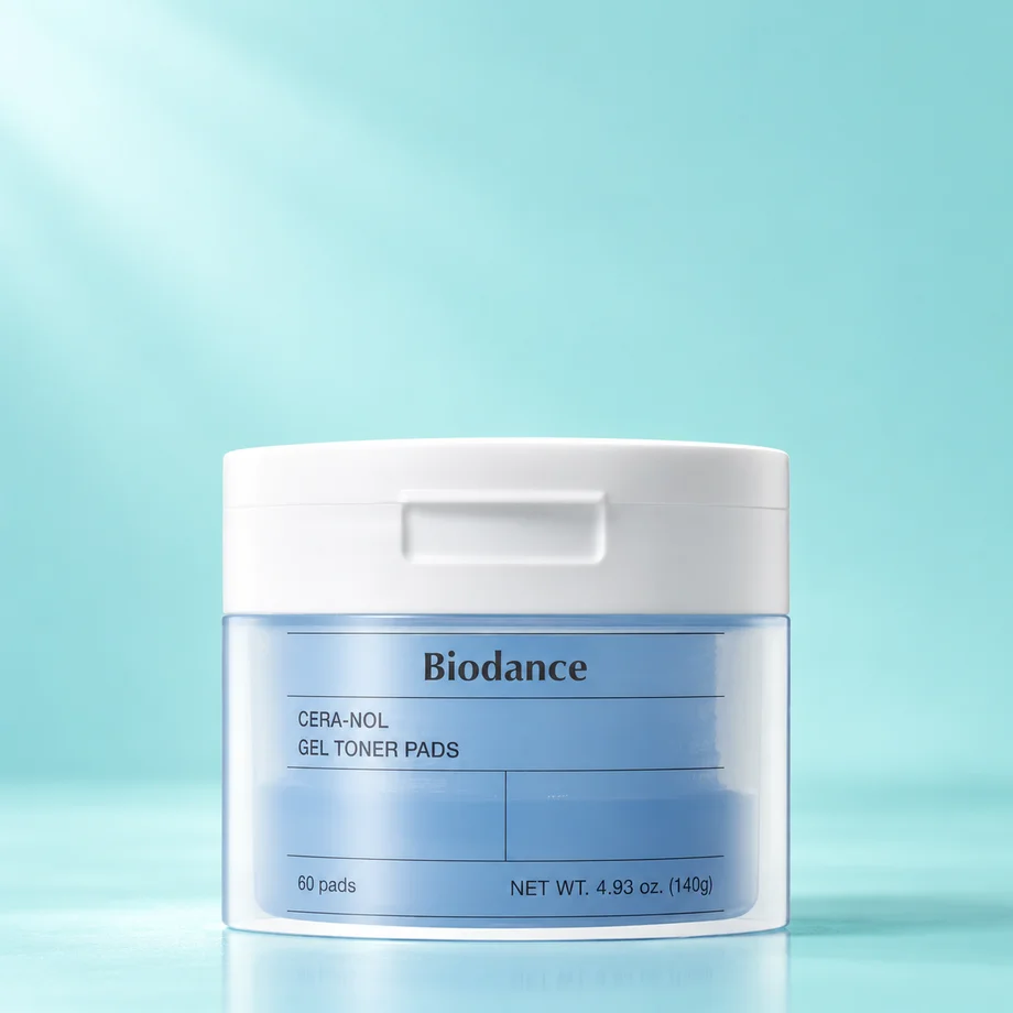 Гелевые тонер-диски для лица с керамидами BIODANCE, 60 шт