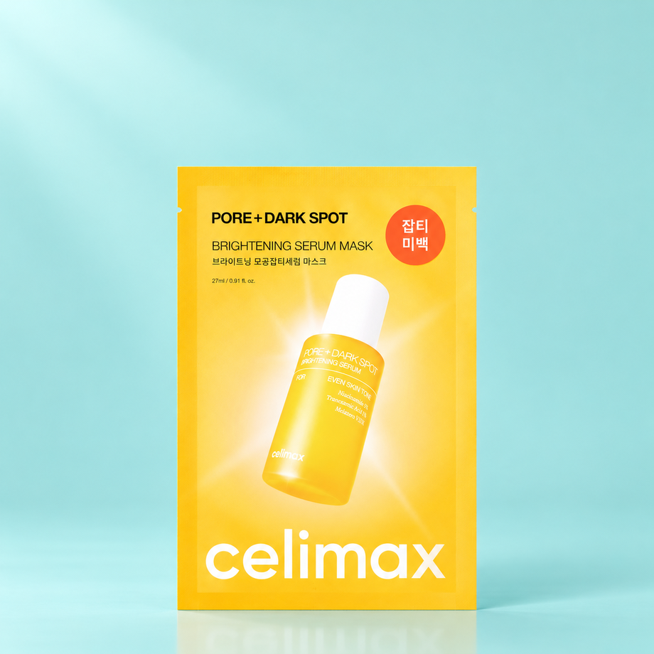 Осветляющая тканевая маска с ниацинамидом CELIMAX, 27 мл