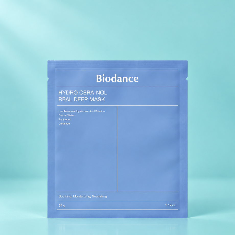 Укрепляющая гидрогелевая маска с керамидами BIODANCE, 34 мл