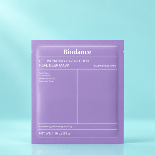 Обновляющая гидрогелевая маска с ПДРН и экстрактом икры BIODANCE, 34 мл