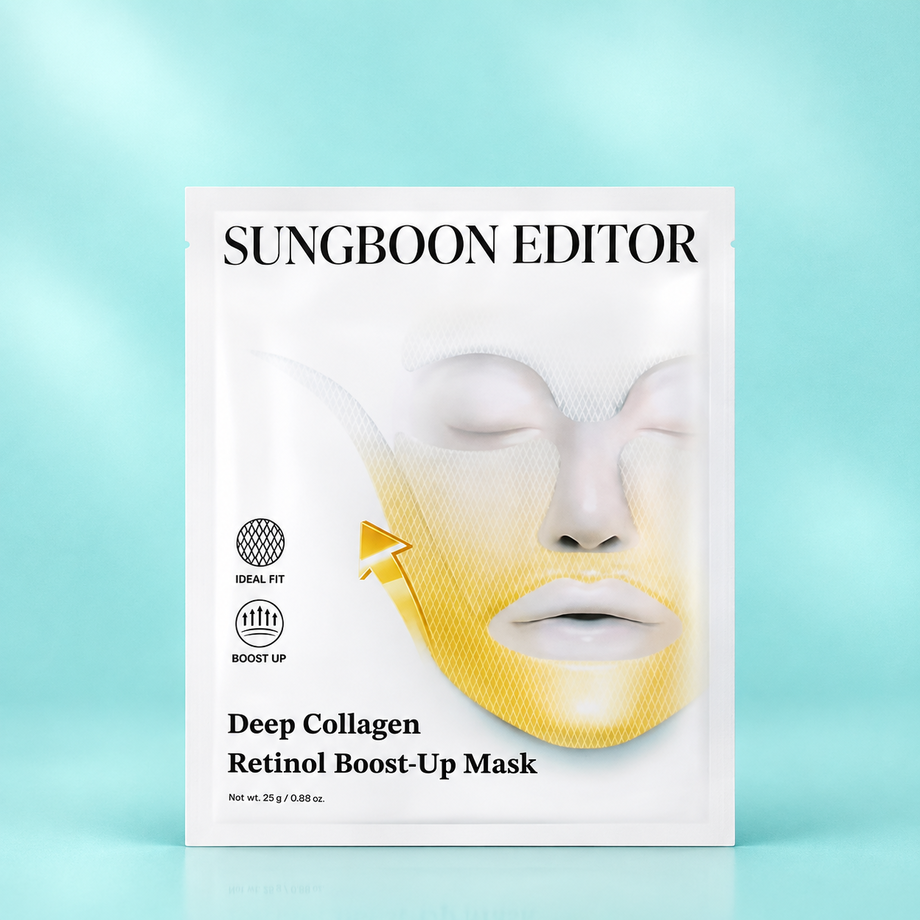 Разглаживающая гидрогелевая маска с ретинолом Sungboon Editor, 25 г