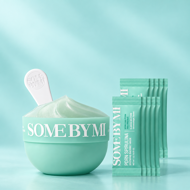Освежающая маска-щербет с экстрактом спирулины SOME BY MI, 1 г * 10 шт