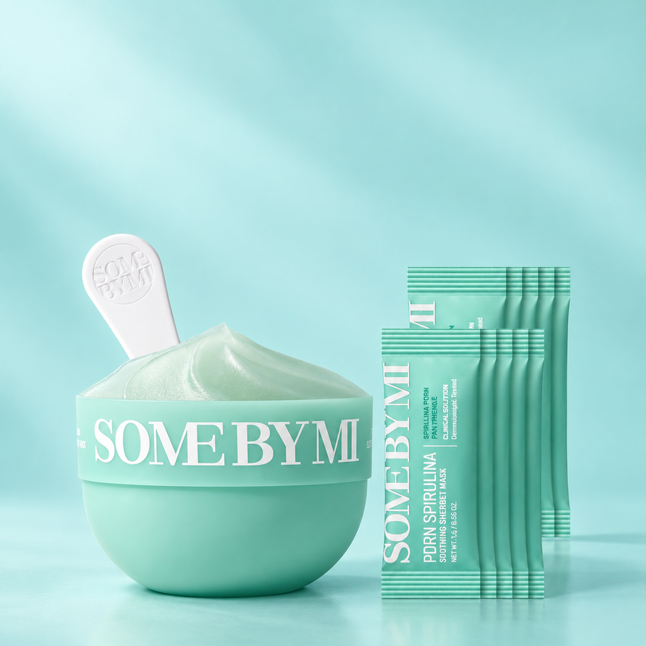 Освежающая маска-щербет с экстрактом спирулины SOME BY MI, 1 г * 10 шт