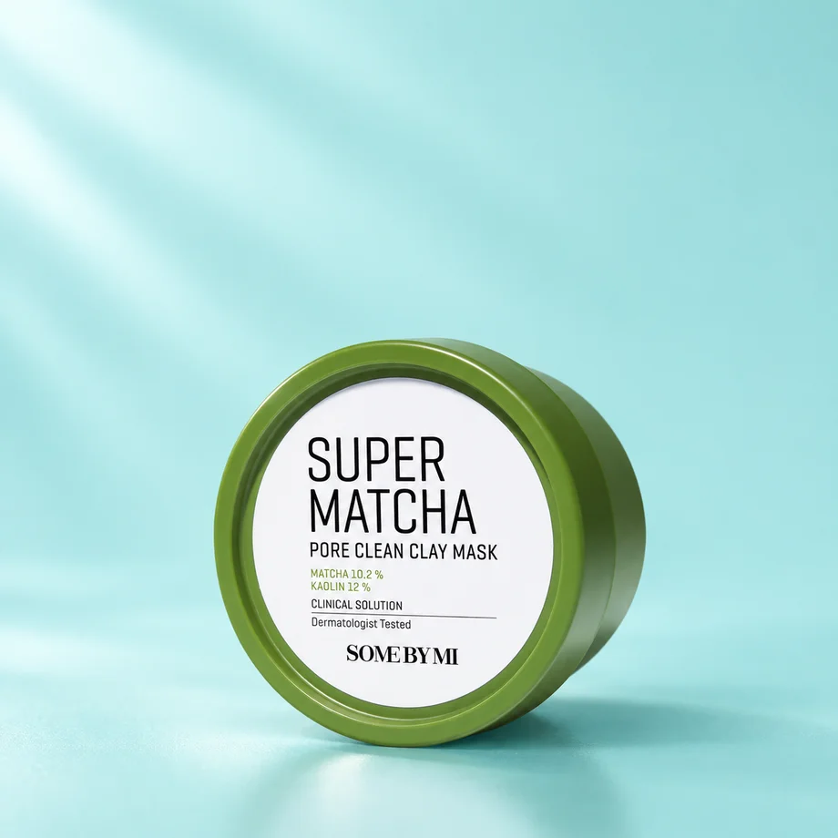 Матирующая глиняная маска для лица с экстрактом чая матча SOME BY MI, 100 г