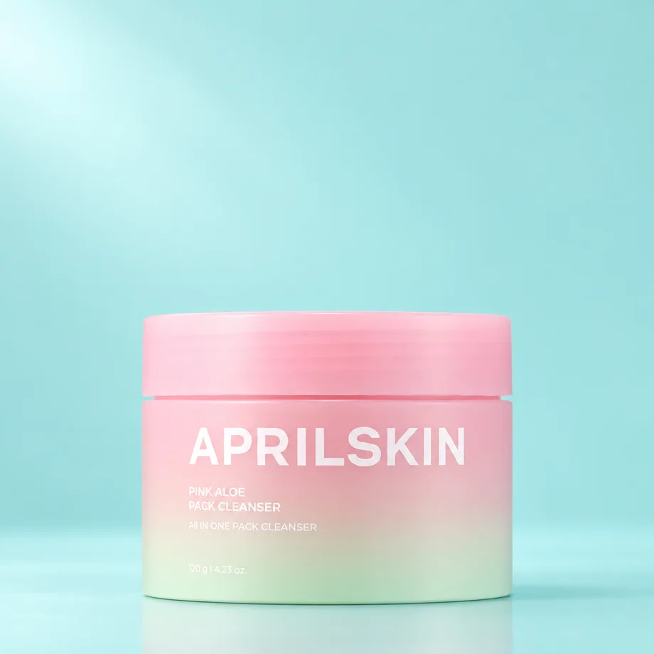 Двухфазная маска-пенка с розовым алоэ APRILSKIN, 120 г