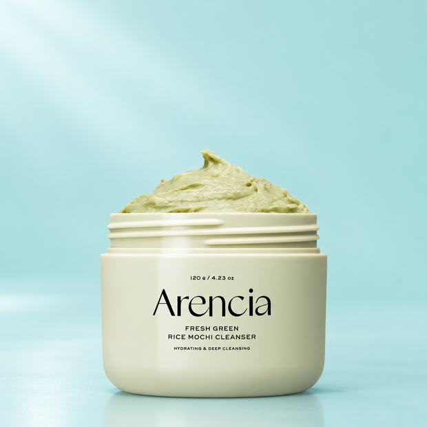 Пенка-маска для лица с экстрактом зеленого чая Arencia, 120 г