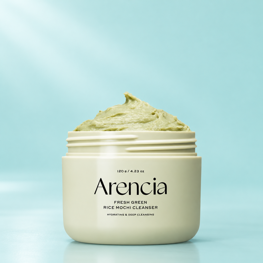 Пенка-маска для лица с экстрактом зеленого чая Arencia, 120 г