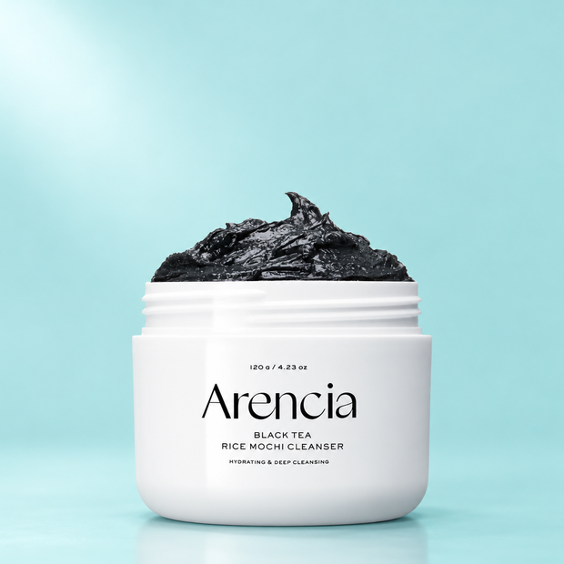 Пенка-маска для лица с экстрактом черного чая Arencia, 120 г