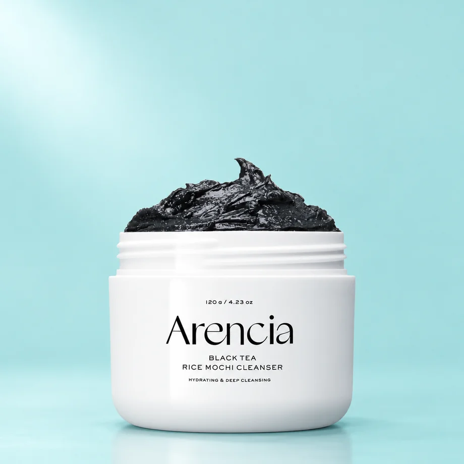Пенка-маска для лица с экстрактом черного чая Arencia, 120 г