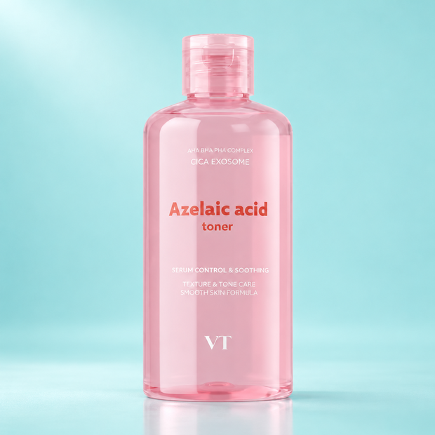Противовоспалительный тонер с азелаиновой кислотой и экзосомами центеллы VT Cosmetics, 250 мл