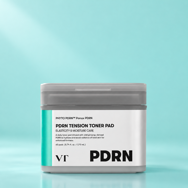 Восстанавливающие тонер-диски с ПДРН для сияния кожи VT Cosmetics, 60 шт
