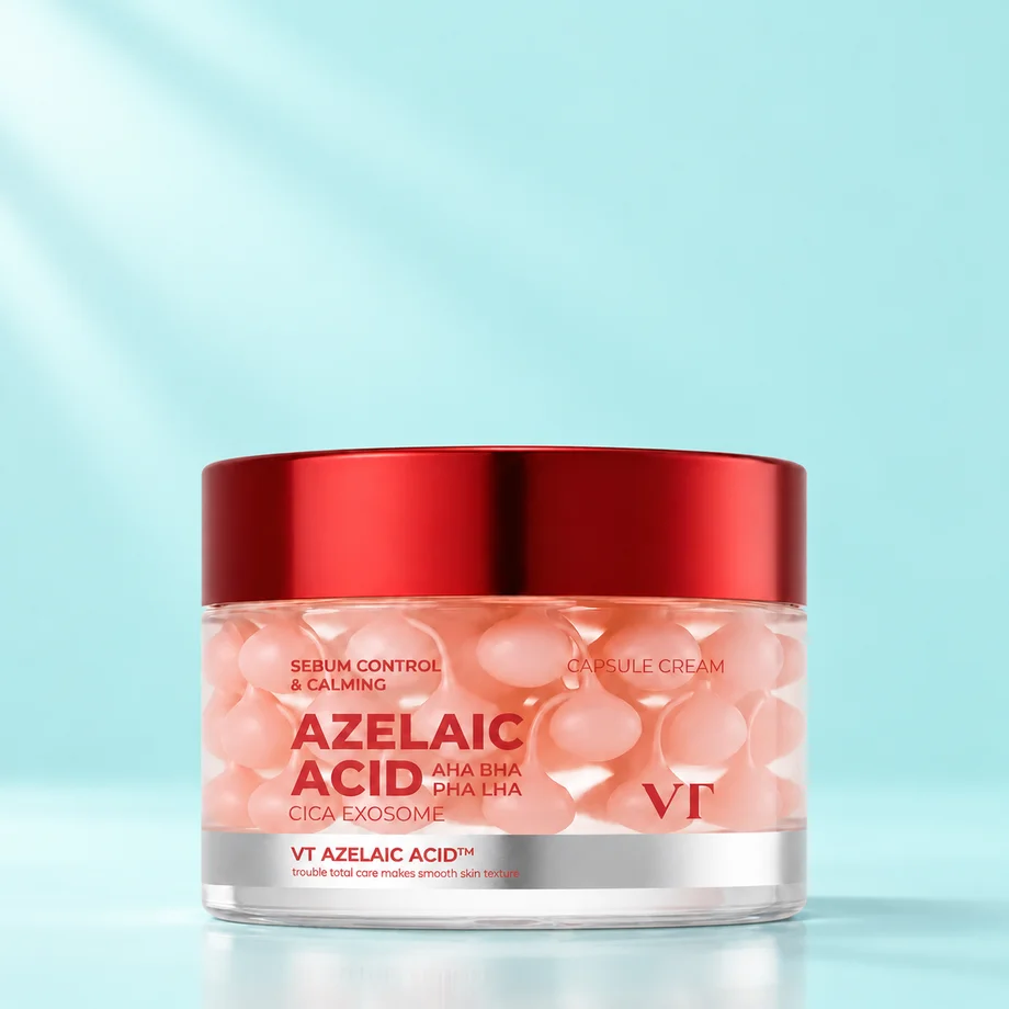 Успокаивающий капсульный крем с азелаиновой кислотой VT Cosmetics, 50 мл