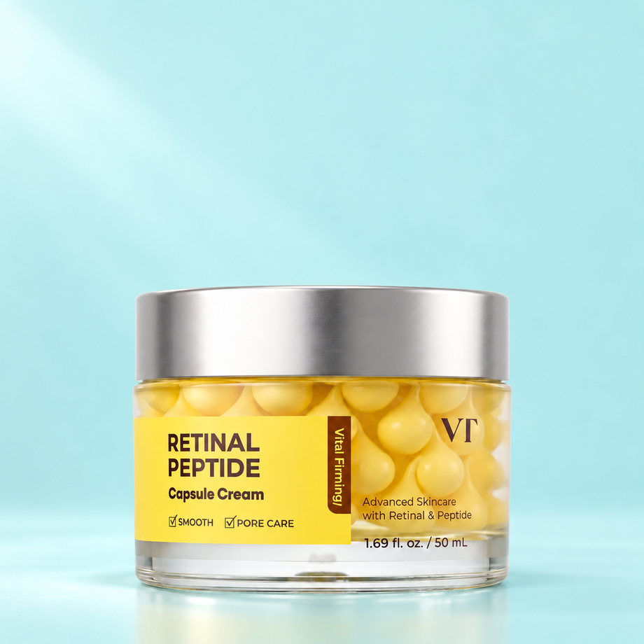 Укрепляющий капсульный крем с ретиналем и пептидами VT Cosmetics, 50 мл
