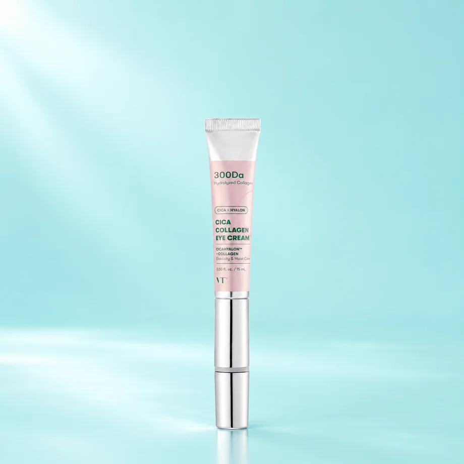 Укрепляющий крем-массажер для век с коллагеном и экстрактом центеллы VT Cosmetics, 15 мл