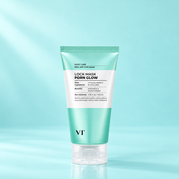 Ночная маска-плёнка для увлажнения и сияния кожи с ПДРН VT Cosmetics, 100 мл