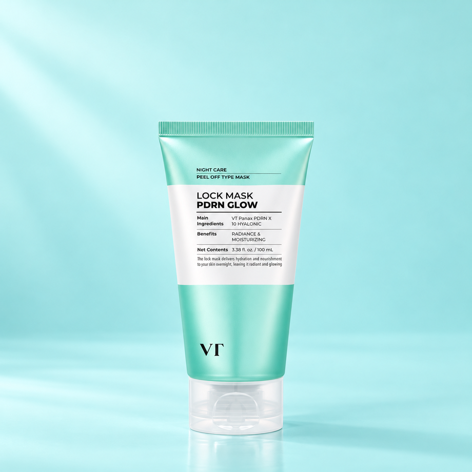 Ночная маска-плёнка для увлажнения и сияния кожи с ПДРН VT Cosmetics, 100 мл