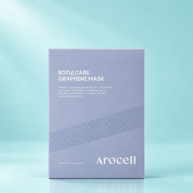 Набор графеновых лифтинг-масок с ботулином и коллагеном Arocell, 25 г * 5 шт