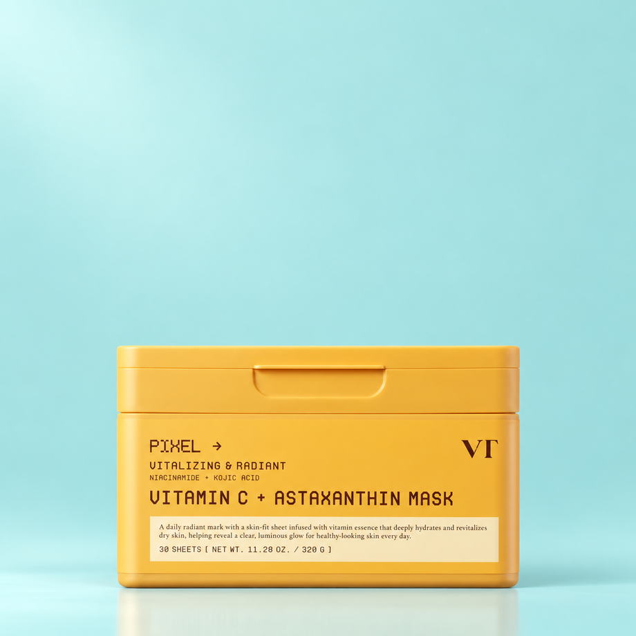 Набор антиоксидантных тканевых масок с витамином С для сияния кожи VT Cosmetics, 30 шт
