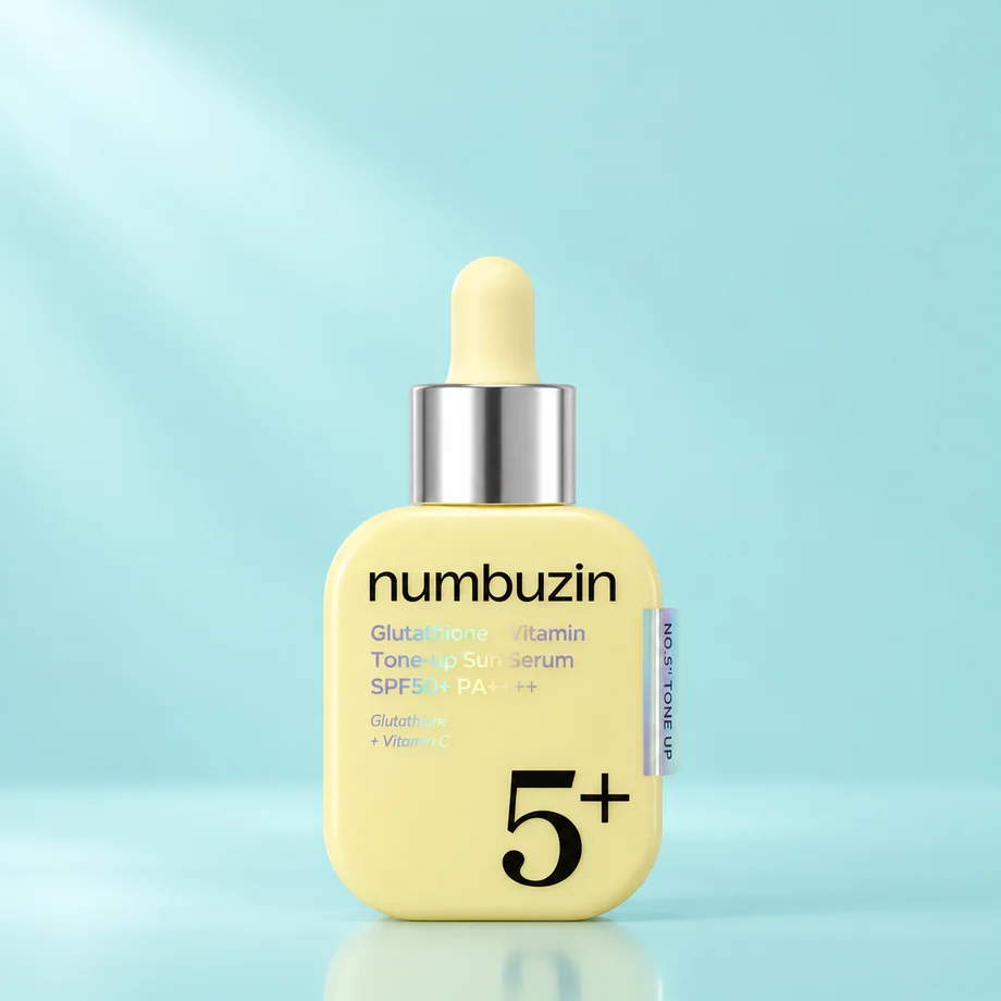 Солнцезащитная выравнивающая сыворотка с глутатионом Numbuzin, 30 мл