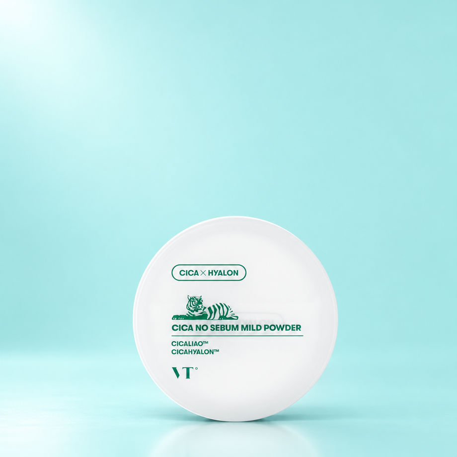 Матирующая рассыпчатая пудра с экстрактом центеллы Cica No Sebum Mild Powder VT Cosmetics, 5 г