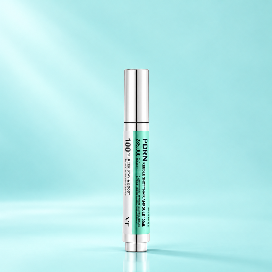 Ампула против выпадения волос с микроиглами и ПДРН VT Cosmetics, 15 мл