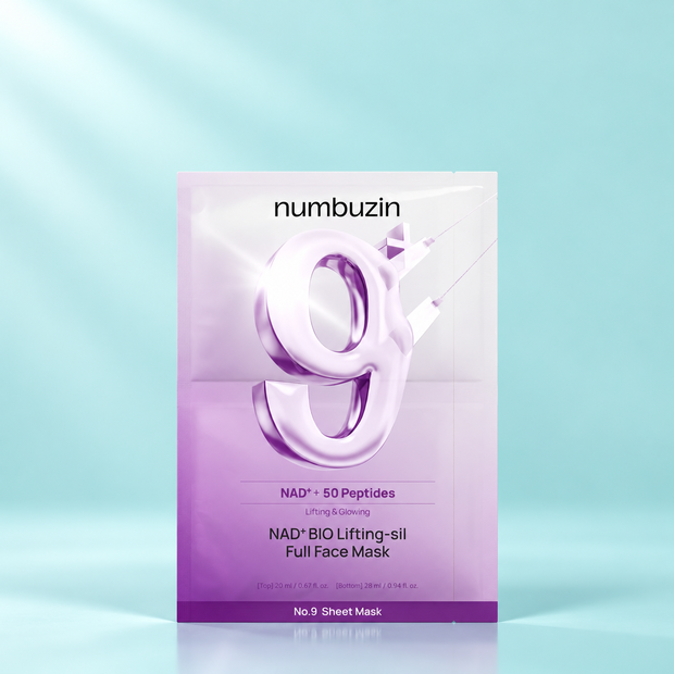 Подтягивающая тканевая маска с комплексом пептидов Numbuzin, 20 мл + 28 мл