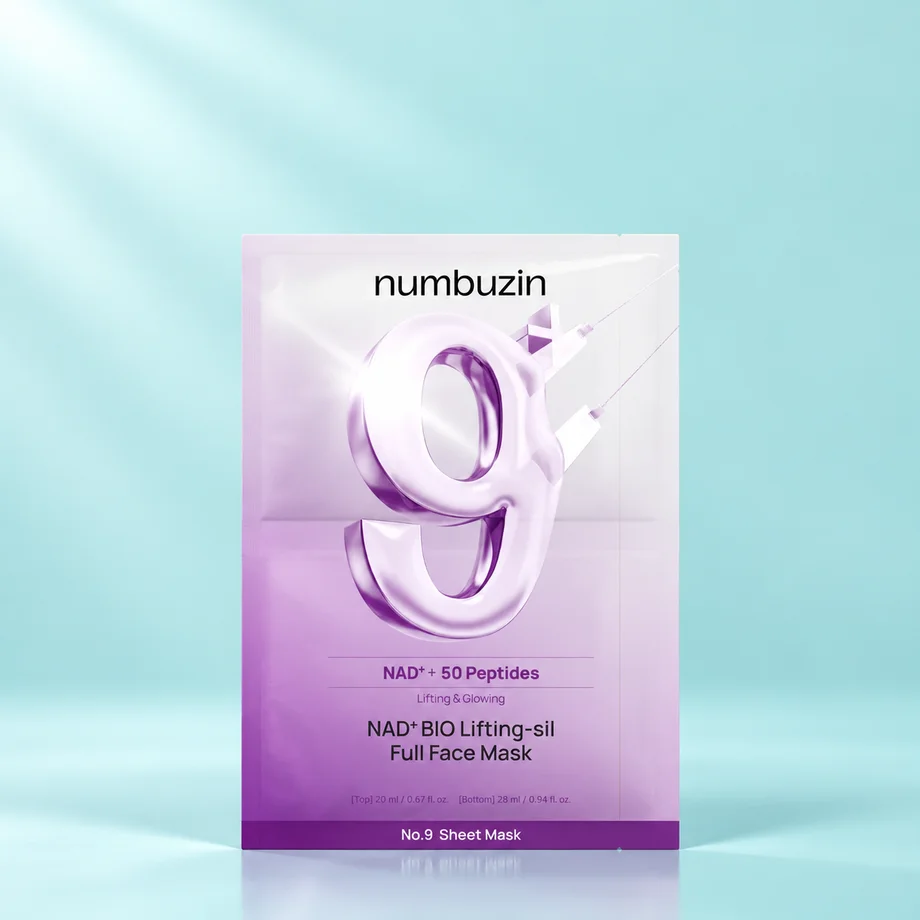 Подтягивающая тканевая маска с комплексом пептидов Numbuzin, 20 мл + 28 мл